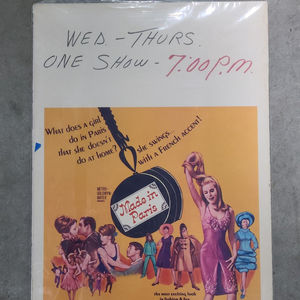 Made In Paris 1966 Window Cards