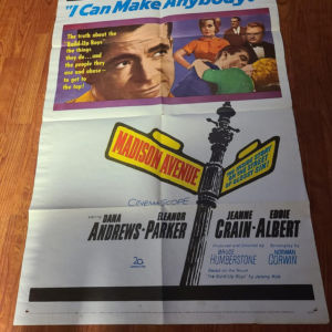 Madison Avenue 1962 1 Sheets/US