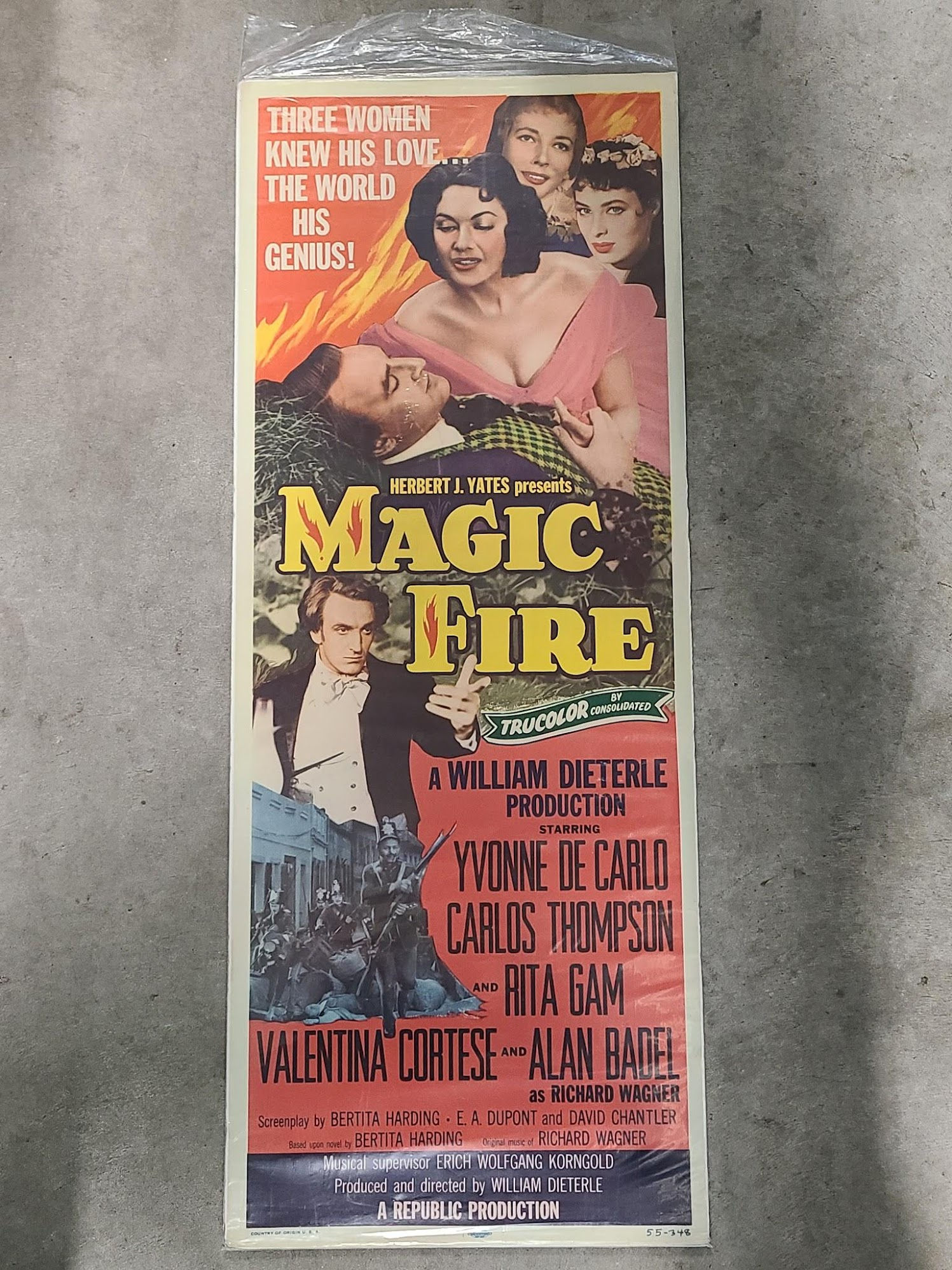 Magic Fire 1955 Inserts