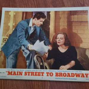 Main Street To Broadway 1953 General Lobby Cards