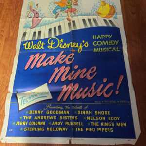 Make Mine Music 1946 1 Sheets/US