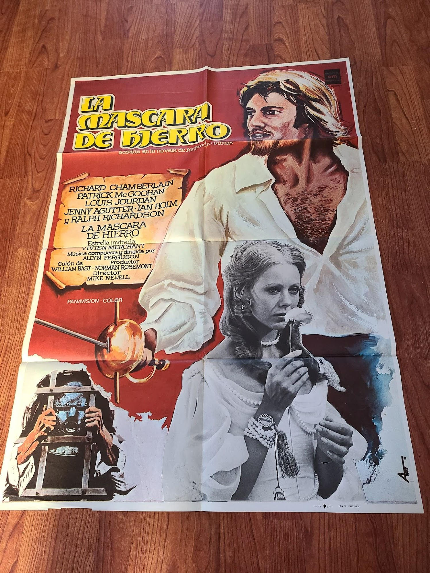 Man In The Iron Mask 1977 1 Sheets/US