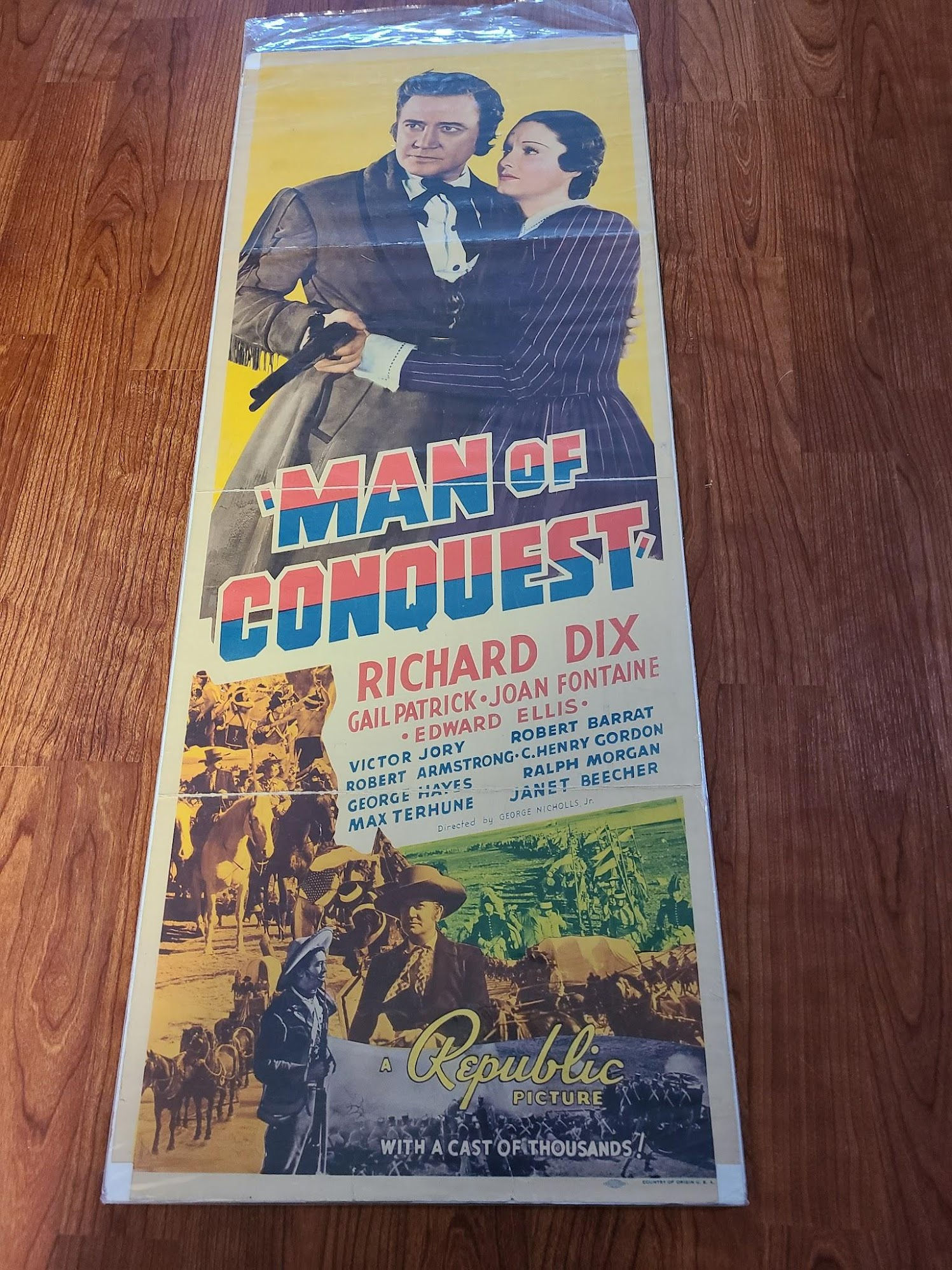 Man Of Conquest 1938 Inserts