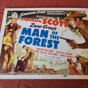 Man Of The Forest 1933 Western Lobby Cards