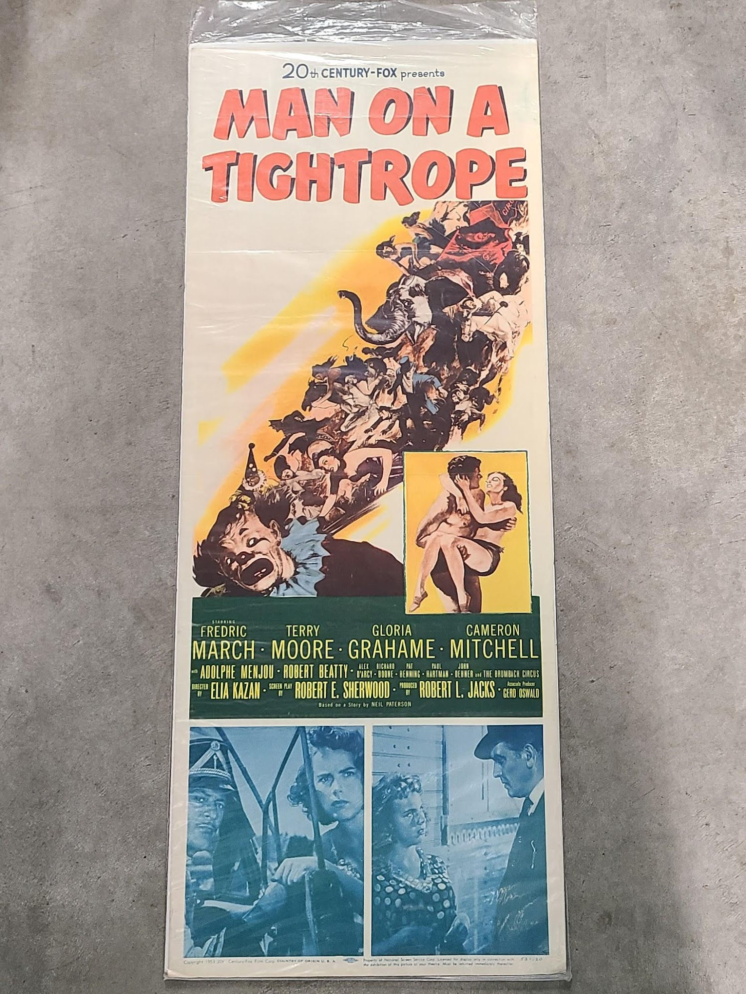 Man On A Tightrope 1953 Inserts