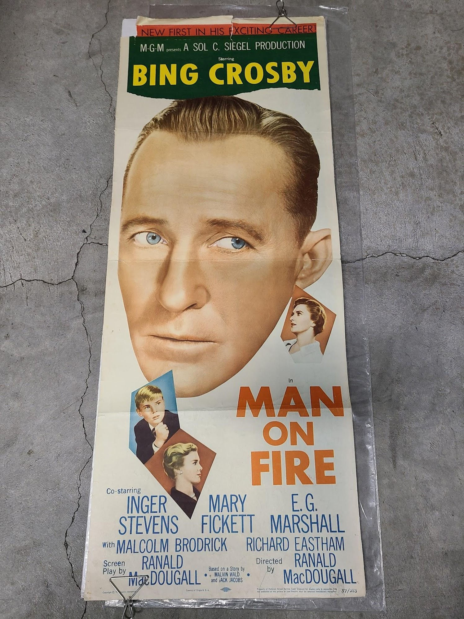 Man On Fire 1957 Inserts