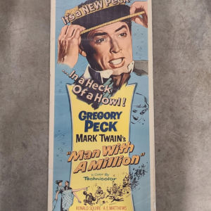 Man With A Million 1954 Inserts