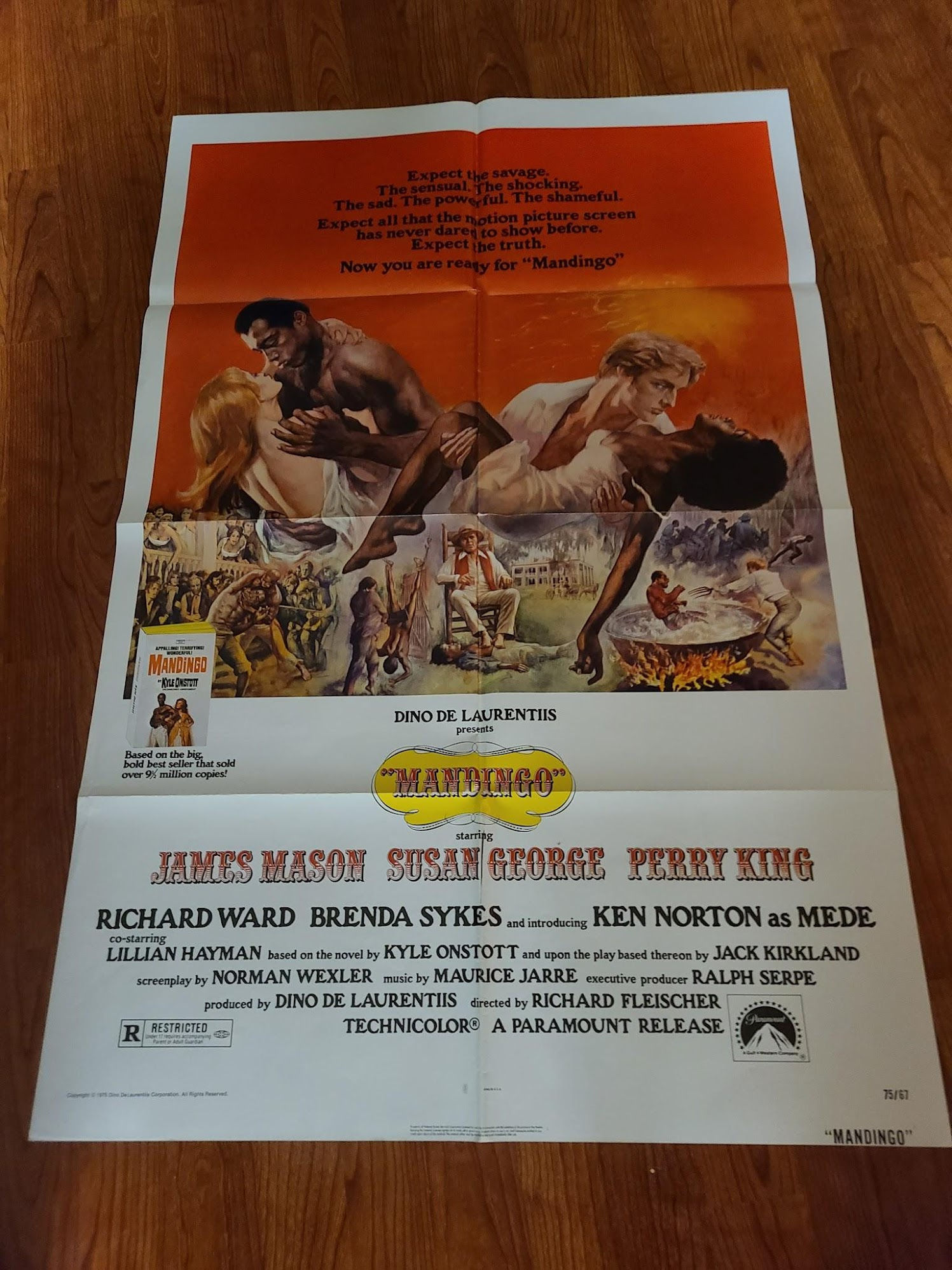 Mandingo 1975 1 Sheets/US