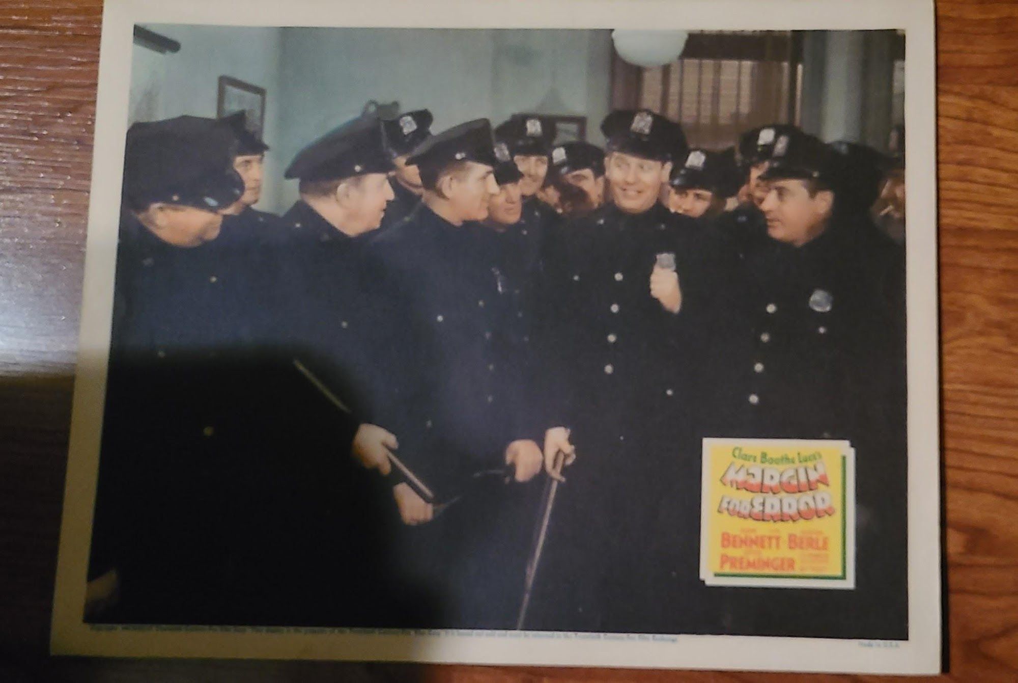 Margin For Error 1943 General Lobby Cards