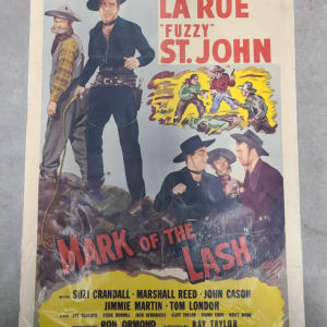 Mark Of The Lash 1948 1 Sheets/US