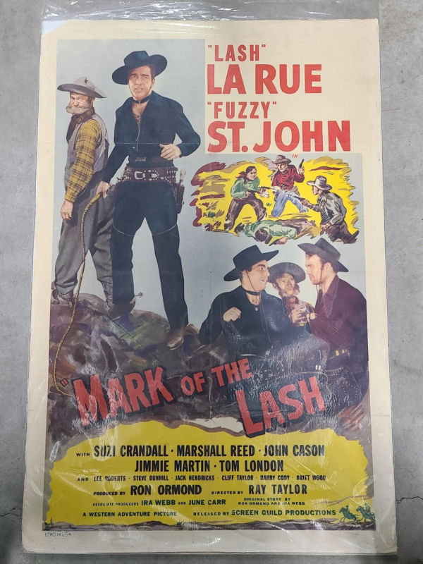 Mark Of The Lash 1948 1 Sheets/US