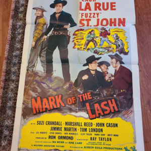 Mark Of The Lash 1948 1 Sheets/US