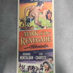 Mark Of The Renegade 1951 Inserts