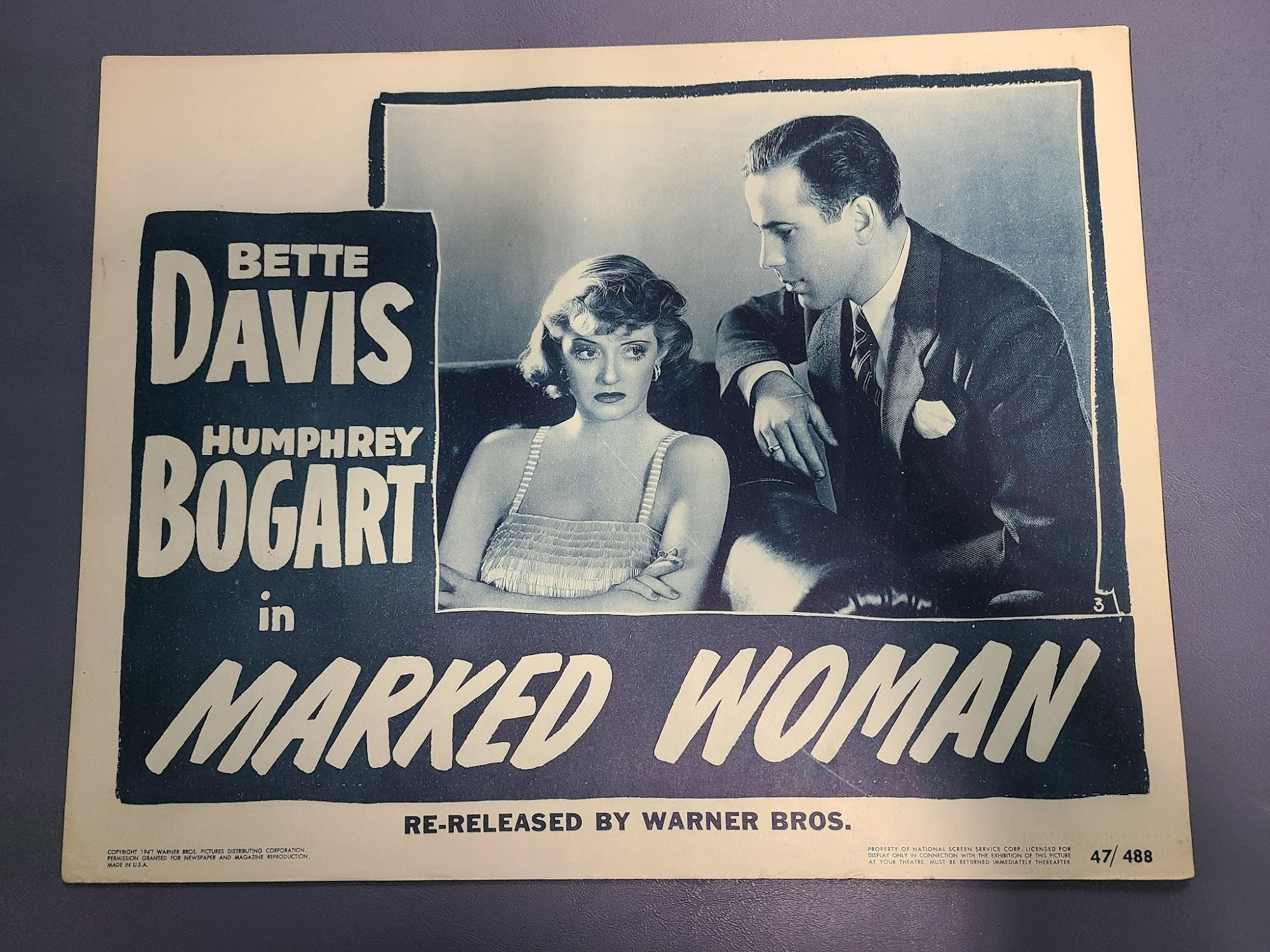 Marked Woman 1937 General Lobby Cards
