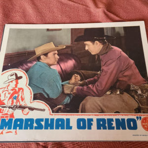 Marshal Of Reno 1944 Western Lobby Cards