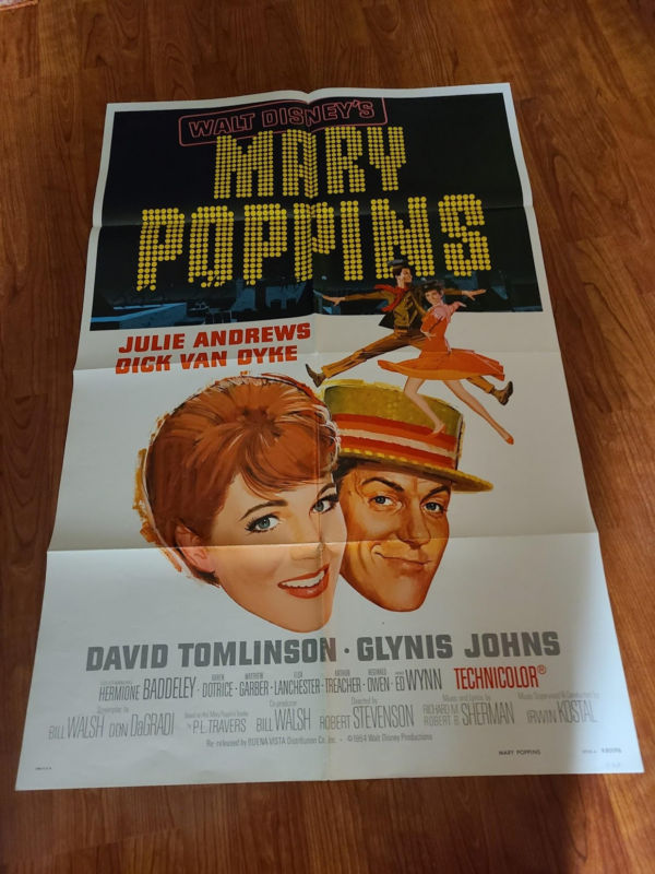 Mary Poppins 1964 1 Sheets/US