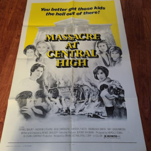 Massacre at Central High 1976 1 Sheets/US