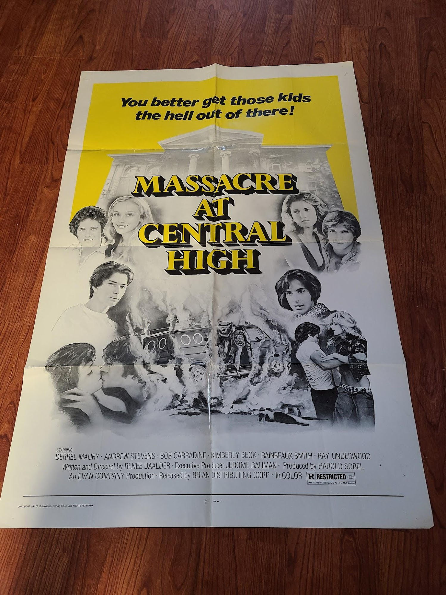 Massacre at Central High 1976 1 Sheets/US