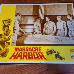 Massacre Harbor 1968 Military/Aviation Lobby Cards
