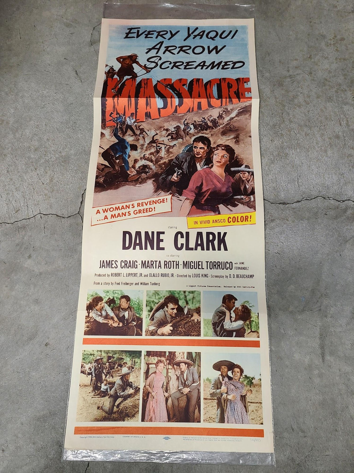 Massacre 1956 Inserts