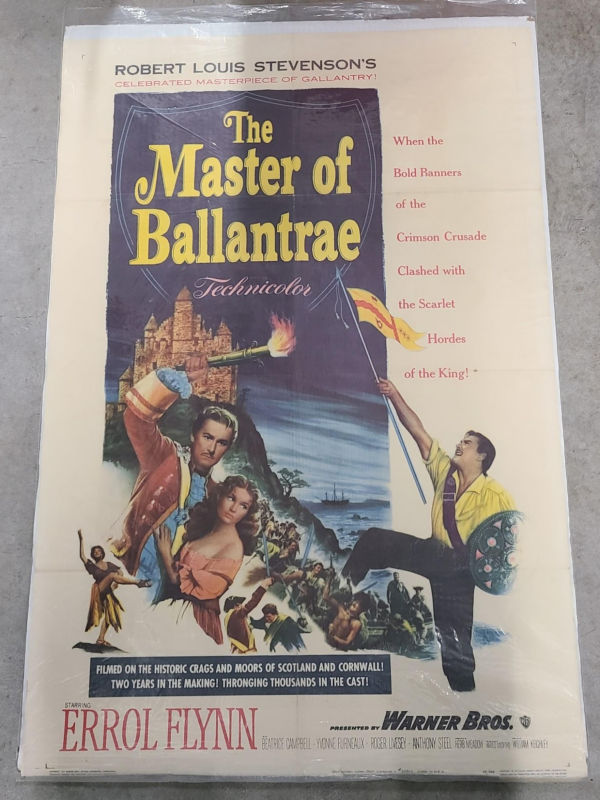 Master Of Ballantrae 1953 1 Sheets/US