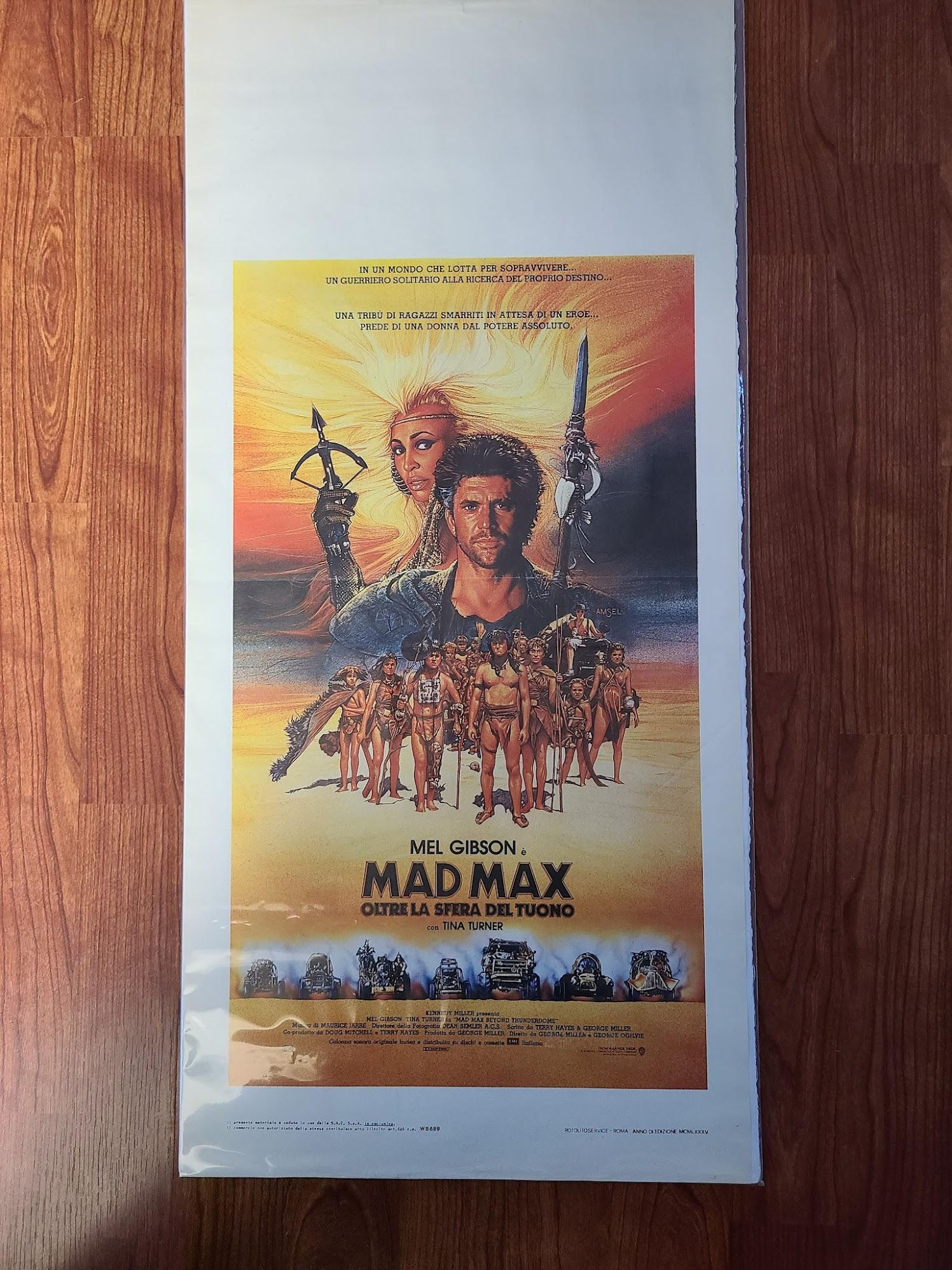 Max Max Beyond The Thunderdome 1985 Locodina