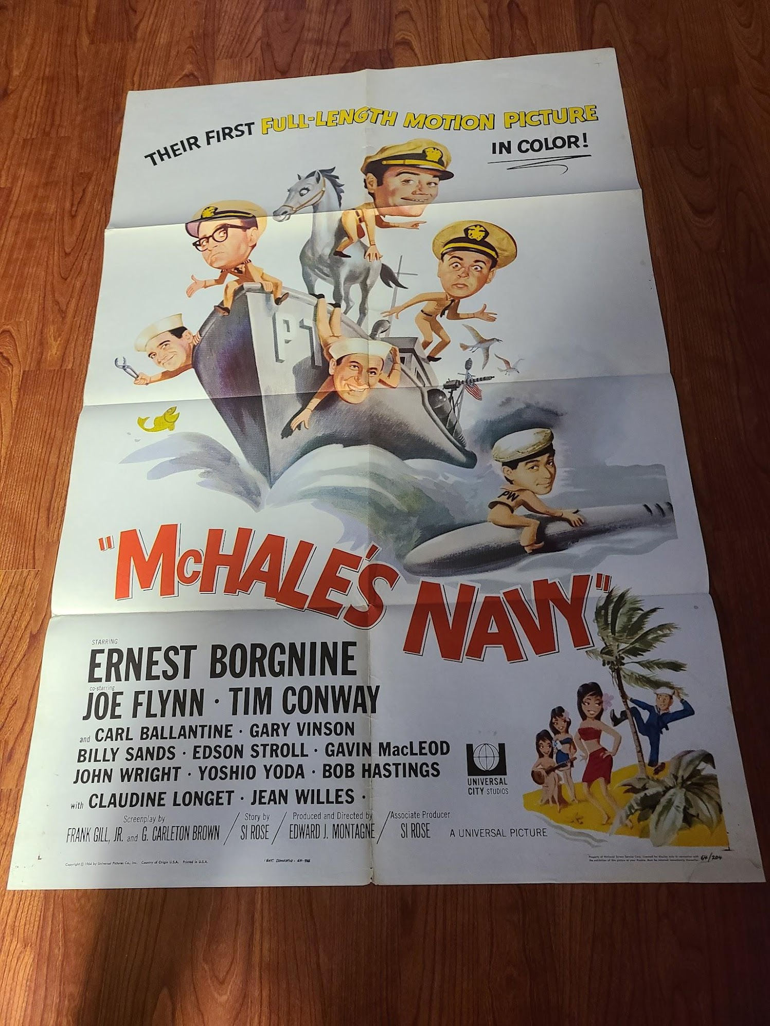 McHale's Navy 1964 1 Sheets/US