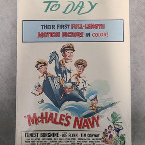 McHale's Navy 1963 Window Cards
