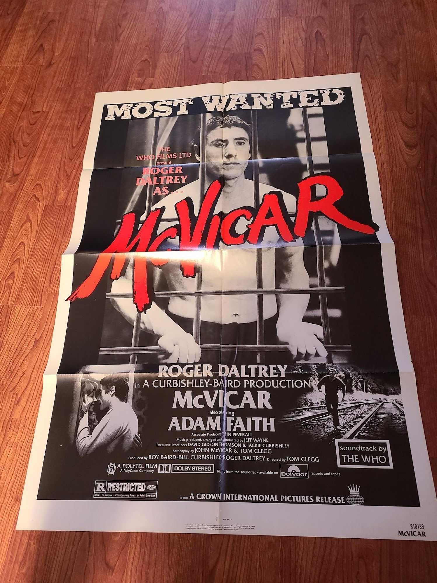McVicar 1981 1 Sheets/US