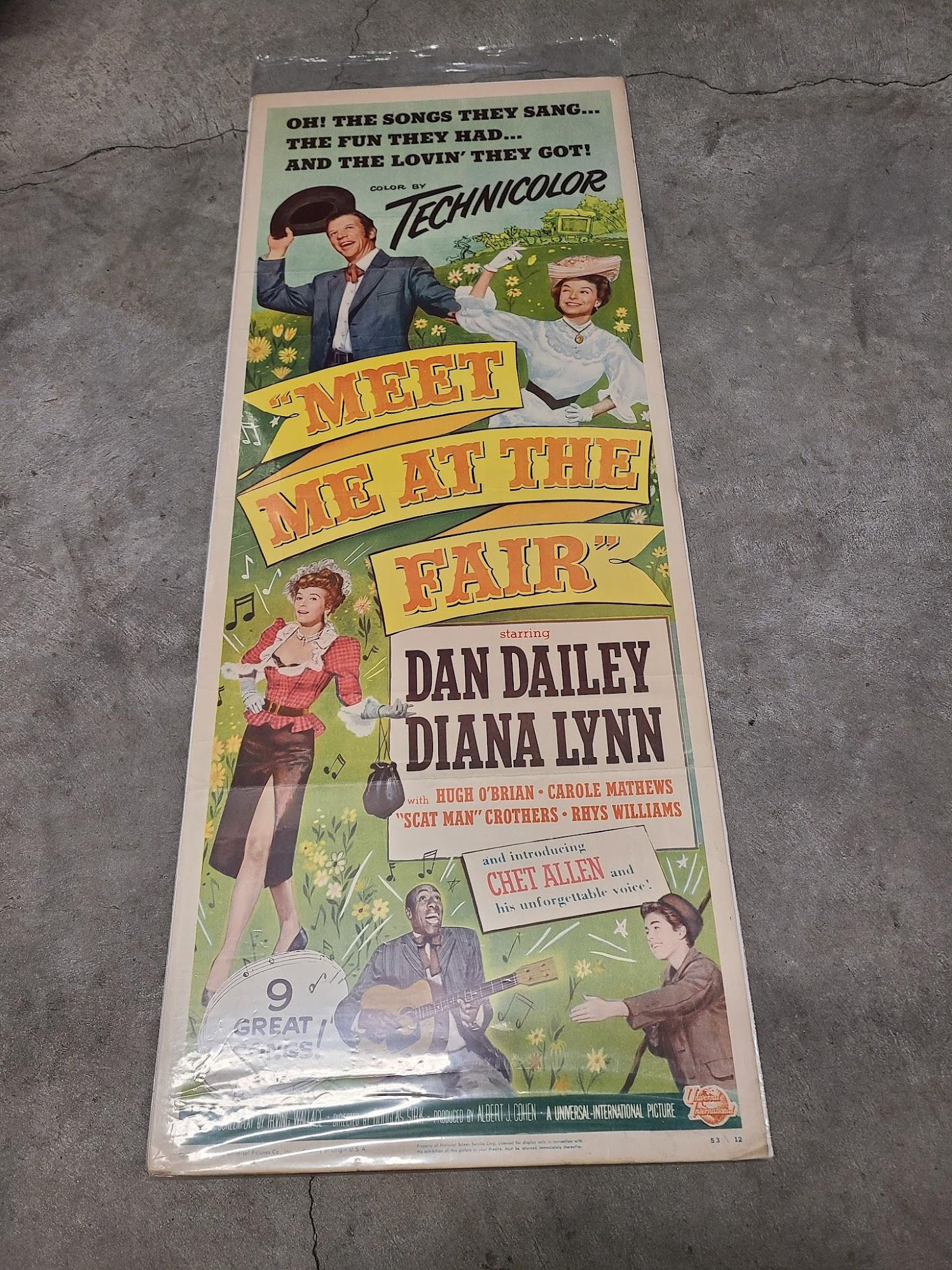 Meet Me At The Fair 1953 Inserts
