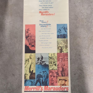 Merrill's Marauders 1961 Inserts