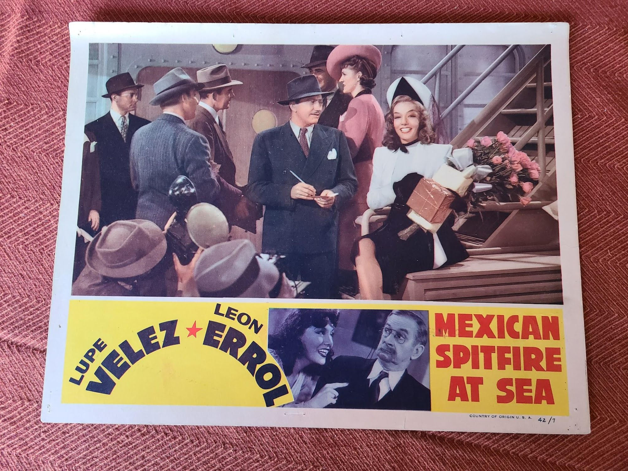 Mexican Spitfire At Sea 1942 General Lobby Cards