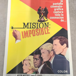 Mission Impossible 1968 1 Sheets/US