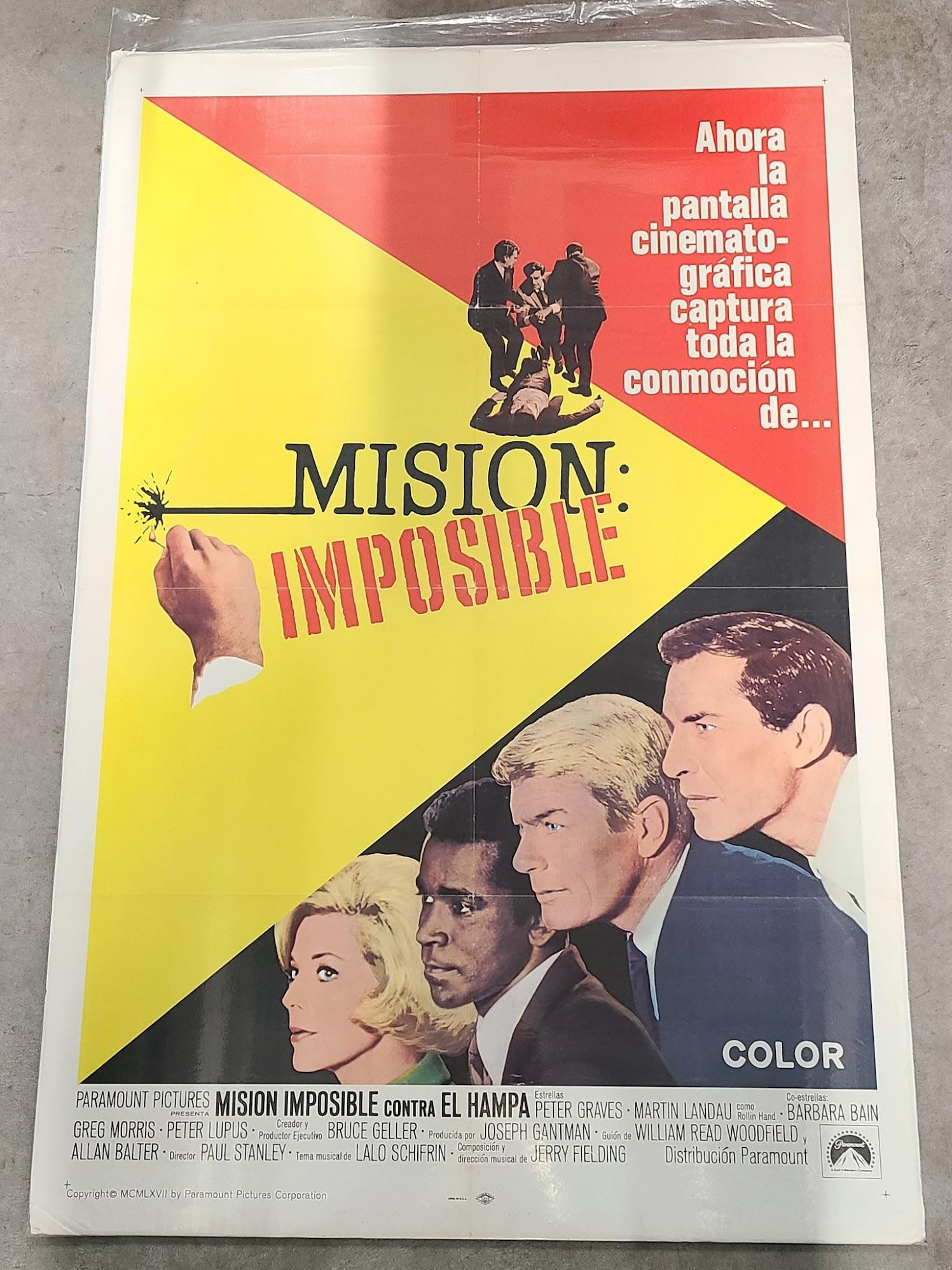 Mission Impossible 1968 1 Sheets/US