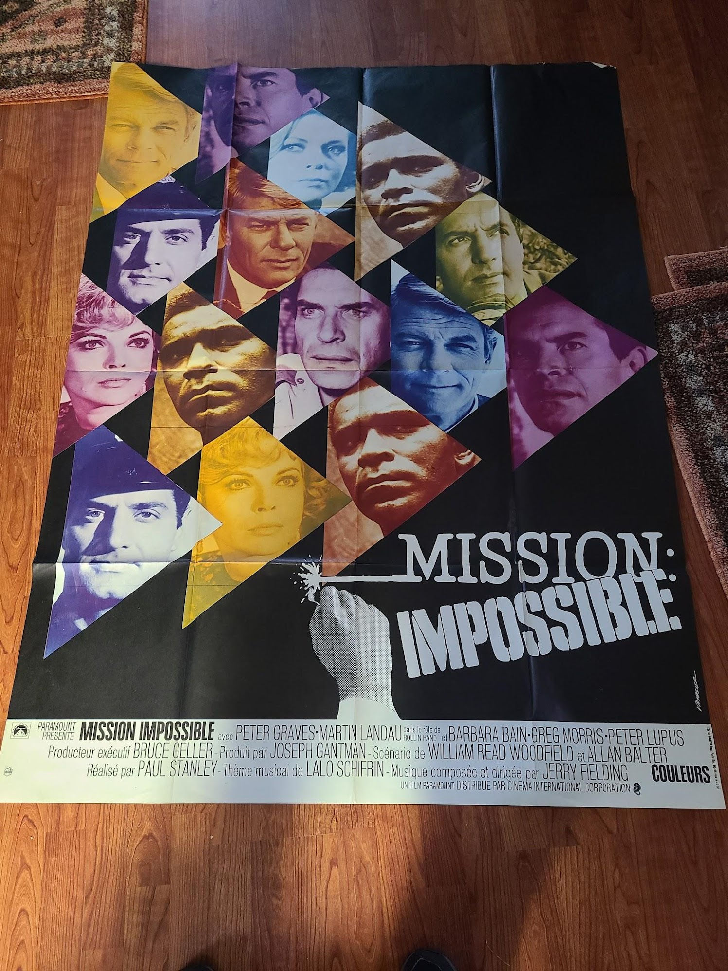 Mission Impossible vs The Mob 1969 Italian Posters