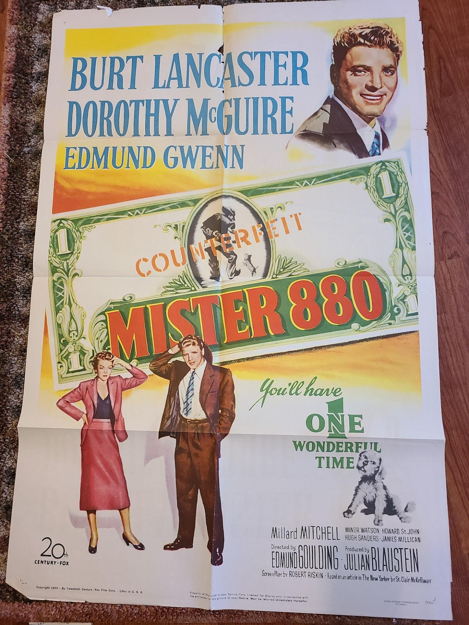 Mister 880 1950 1 Sheets/US