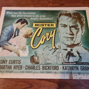 Mister Cory 1957 Title Cards