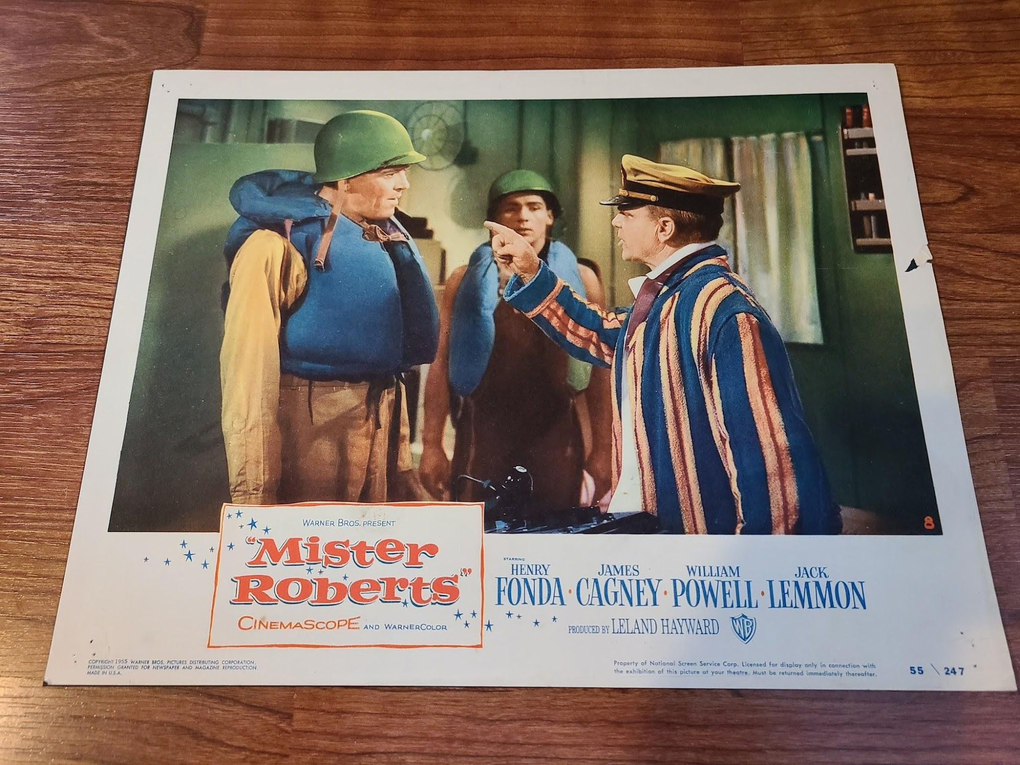 Mister Roberts 1955 Military/Aviation Lobby Cards