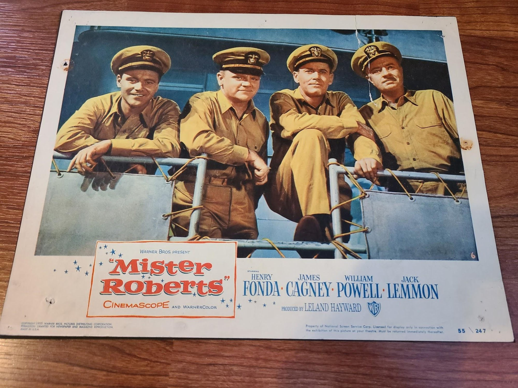 Mister Roberts 1955 Military/Aviation Lobby Cards