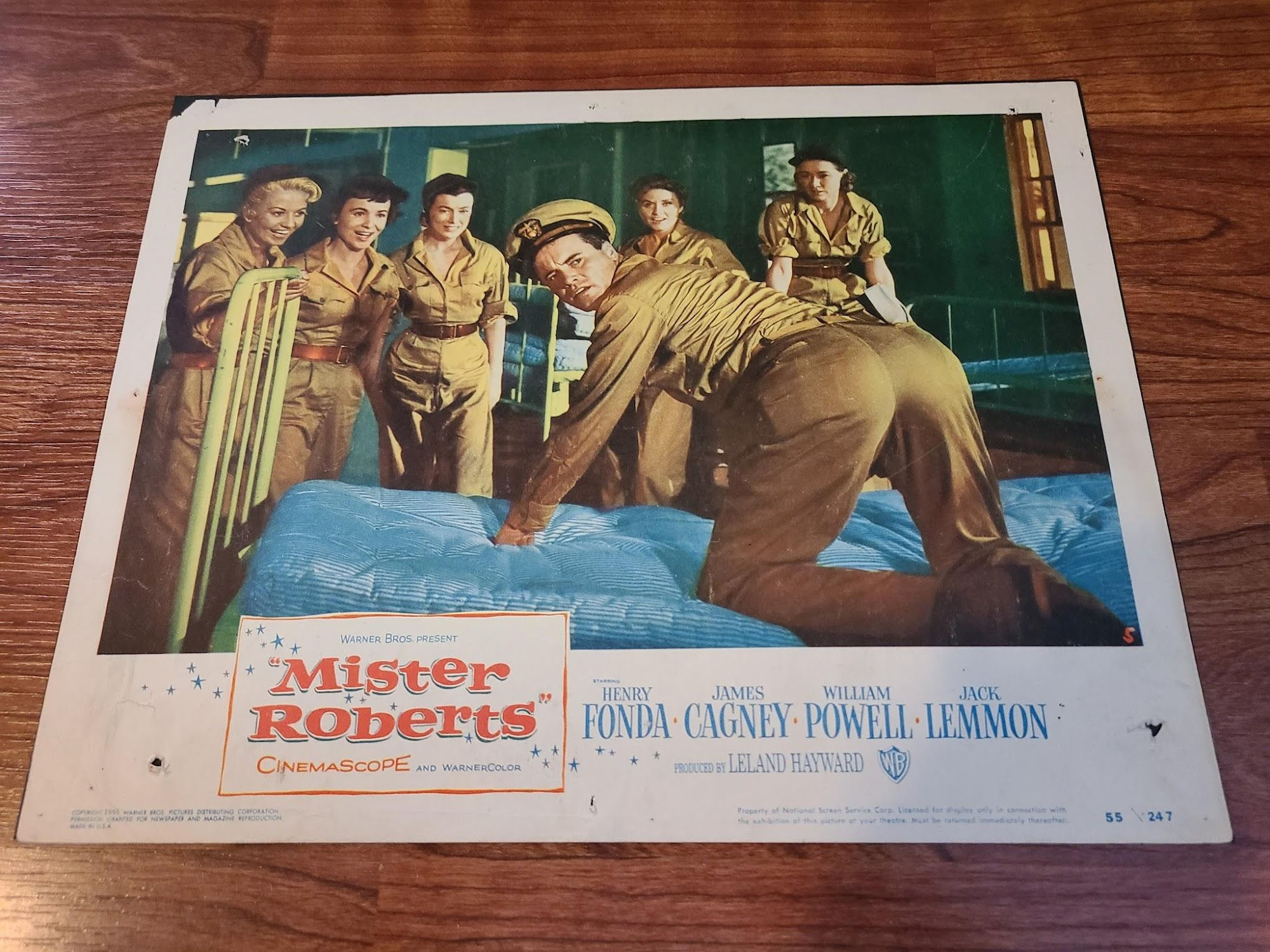 Mister Roberts 1955 Military/Aviation Lobby Cards