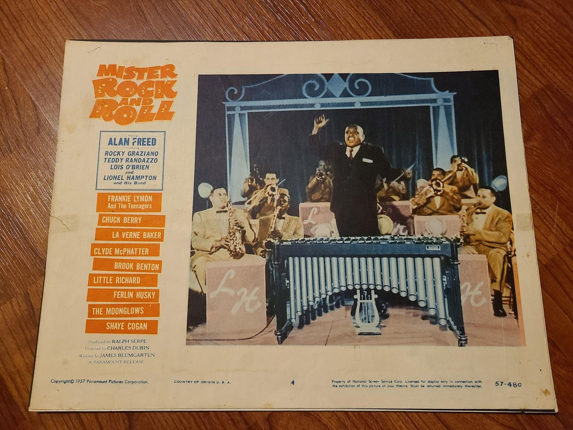 Mister Rock And Roll 1957 General Lobby Cards