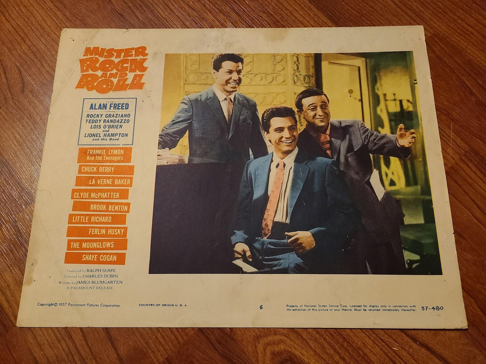 Mister Rock And Roll 1957 General Lobby Cards