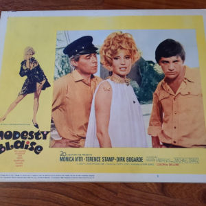 Modesty Blaise 1966 General Lobby Cards