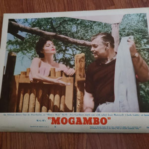Mogambo 1953 General Lobby Cards