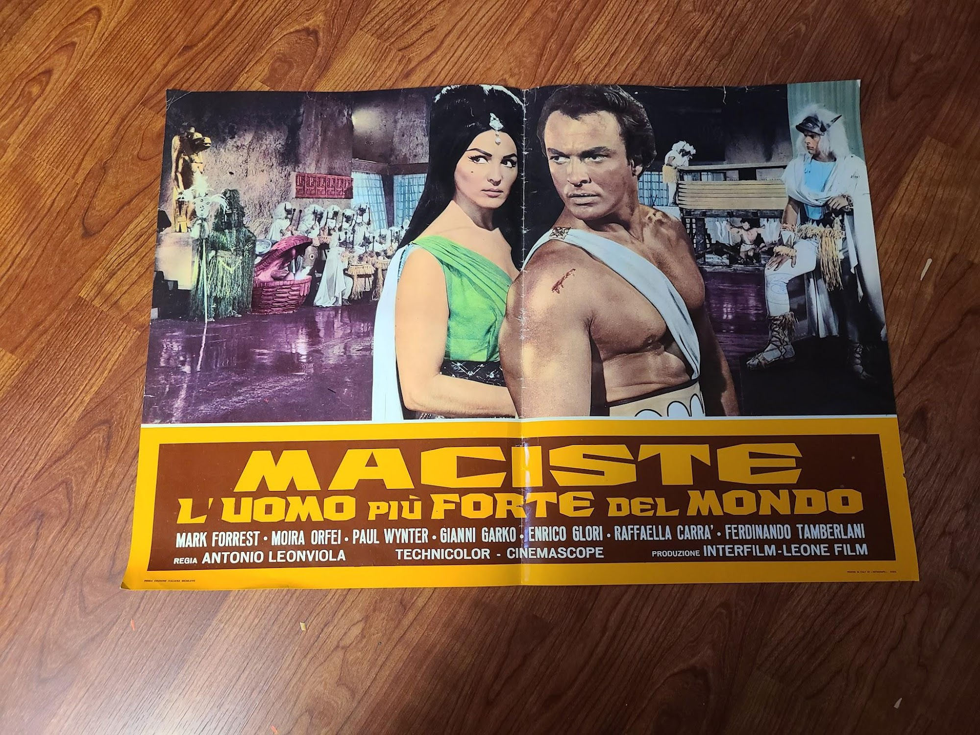 Mole Men Against The Son Of Hercules 1961 Fotobusta