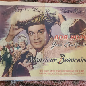 Monsieur Beaucaire 1946 Half Sheets