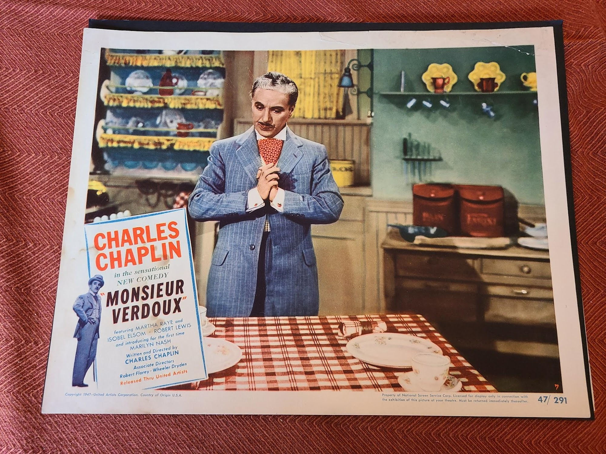 Monsieur Verdoux 1947 General Lobby Cards