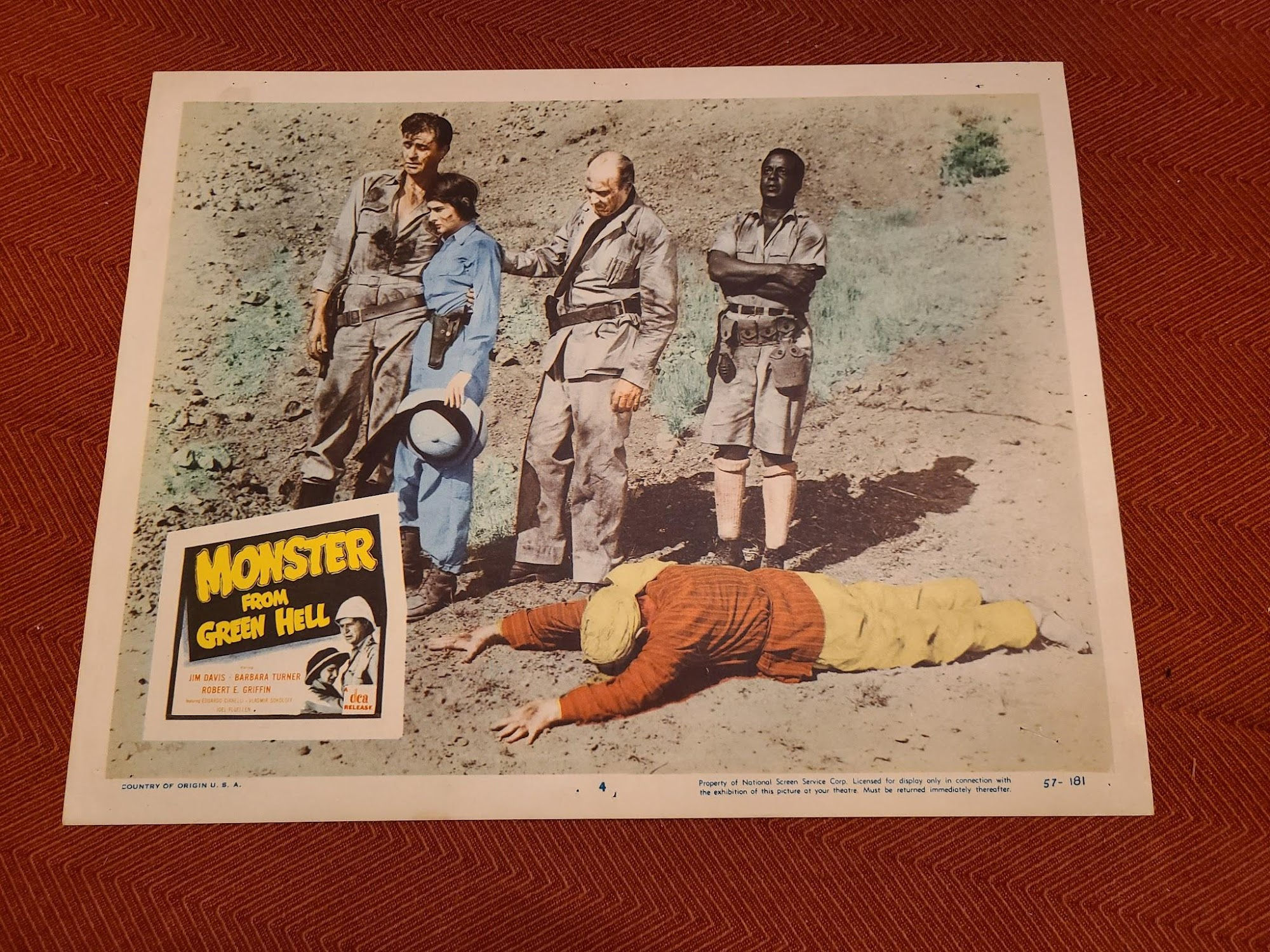 Monster From Green Hell 1957 Scifi/Horror