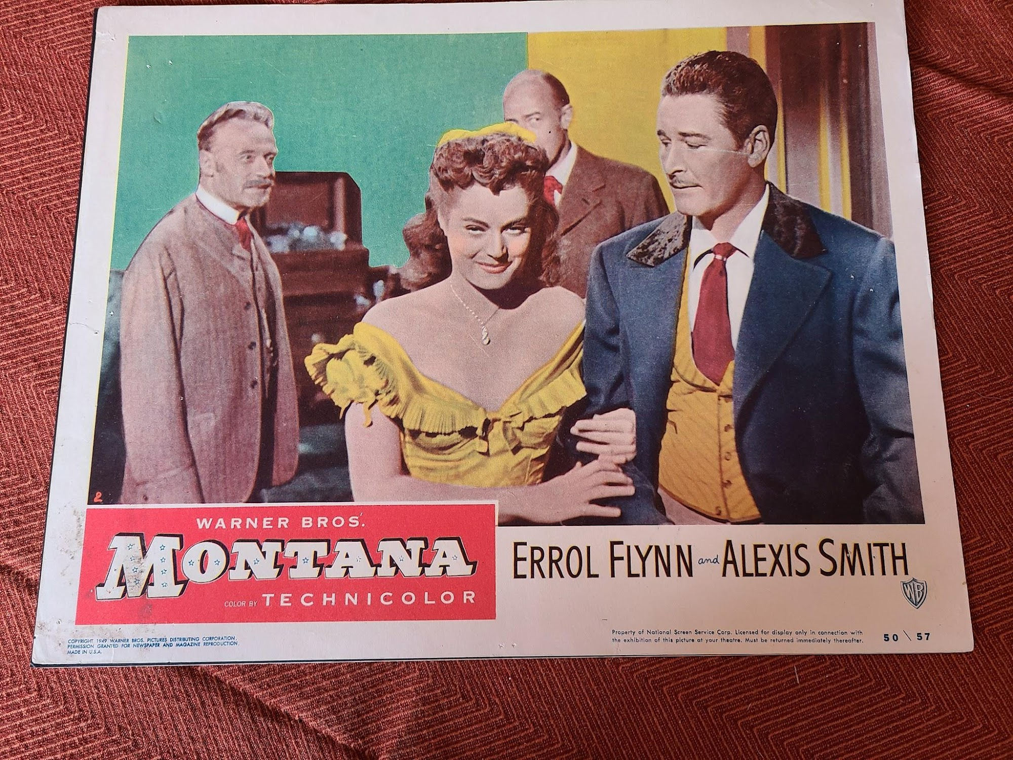 Montana 1950 Western Lobby Cards