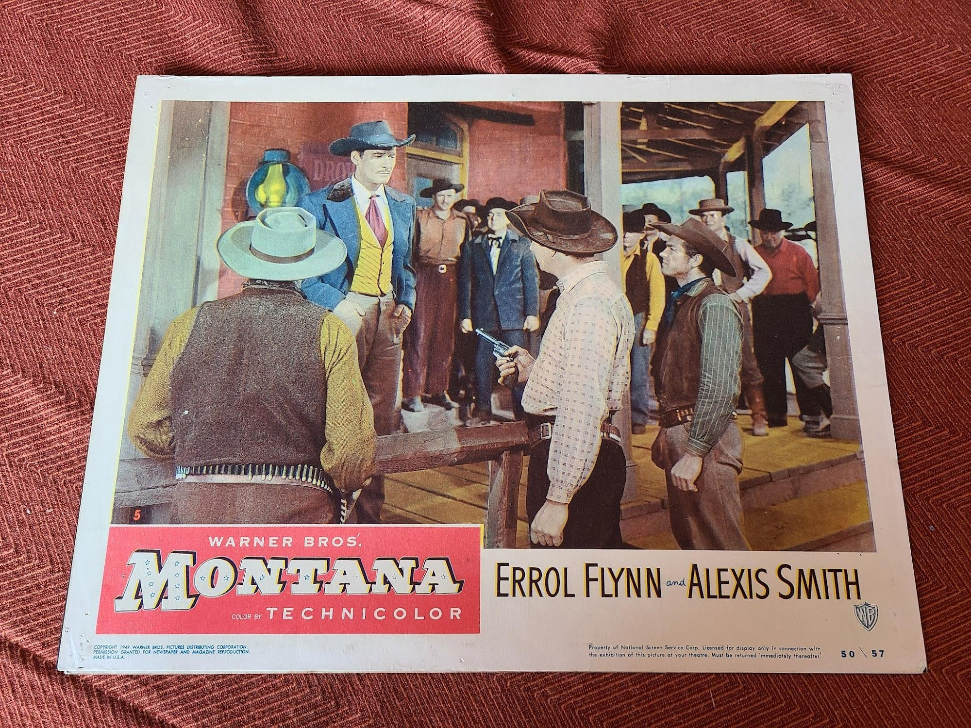 Montana 1950 Western Lobby Cards